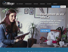 Tablet Screenshot of levillage.org